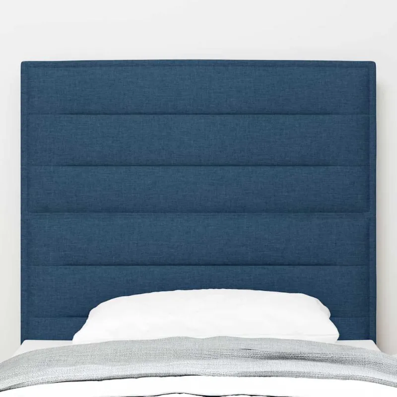 LED galvūgalis su LED juostelėmis Mėlyna 90 cm audinys