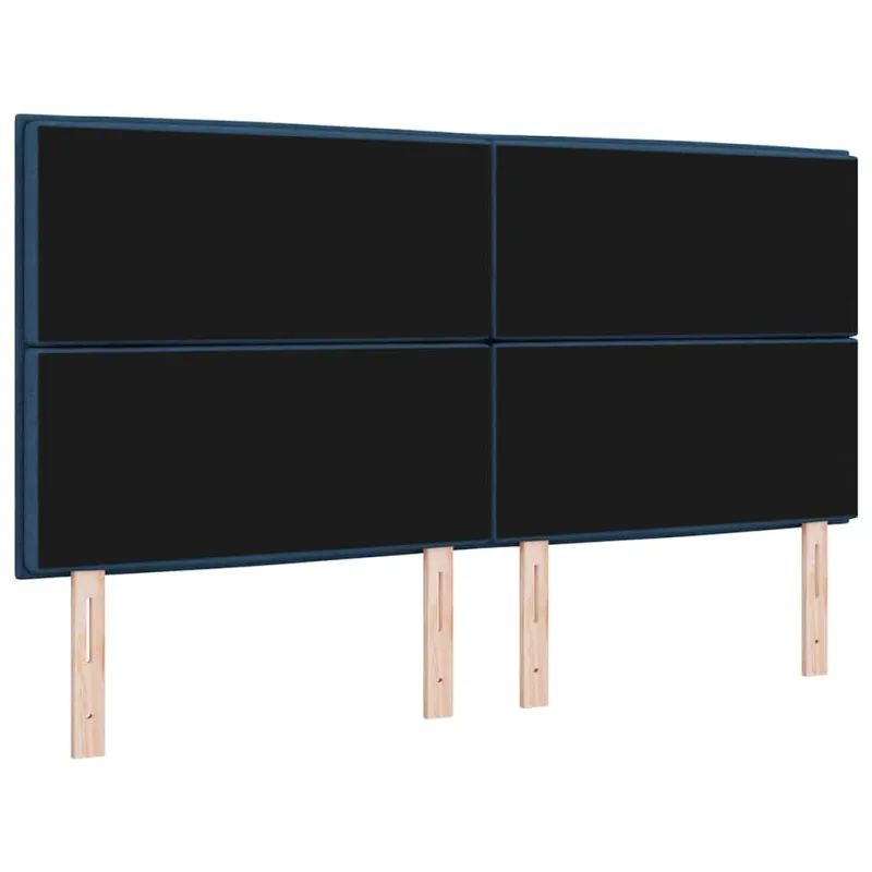 LED galvūgalis su LED juostelėmis Mėlyna 180 cm audinys