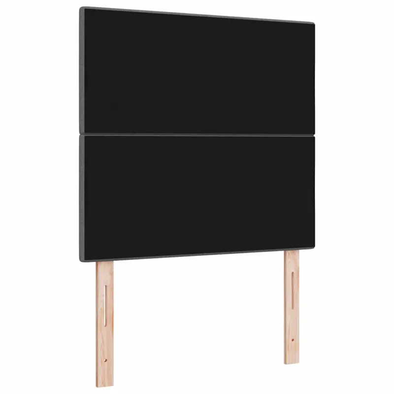 LED galvūgalis su LED juostelėmis Tamsiai pilka 80 cm audinys