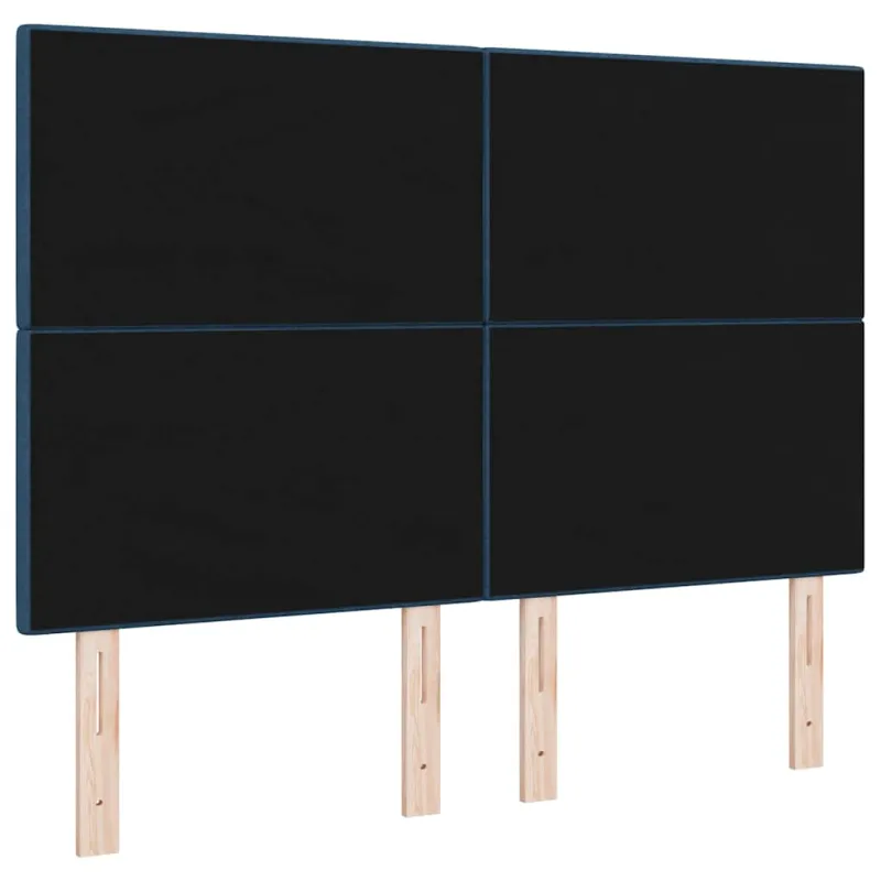 LED galvūgalis su LED juostelėmis Mėlyna 160 cm audinys