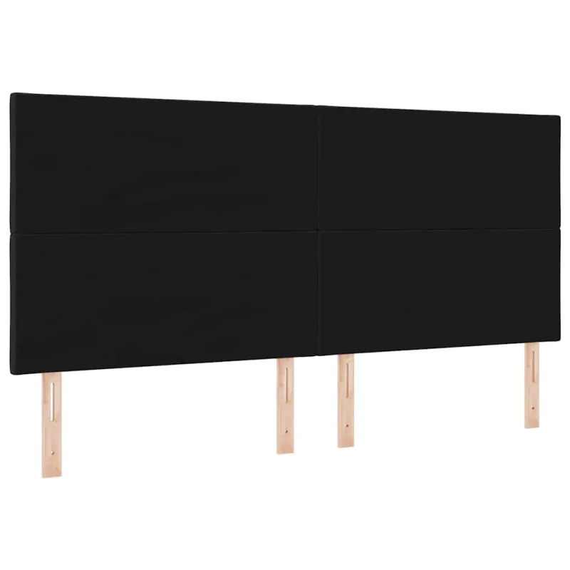LED galvūgalis Juodas 200 cm audinys