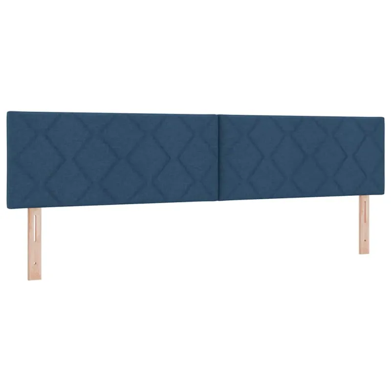 Kiemas lova su galvūgalio Mėlyna 200 x 200 cm audinys