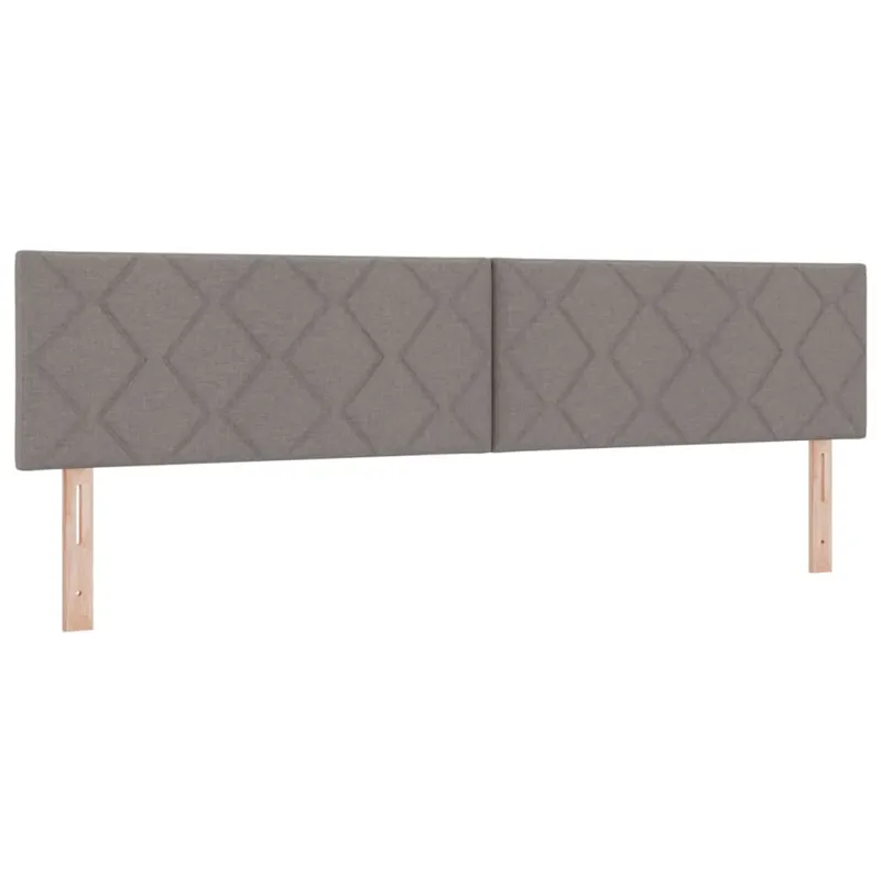 Kiemas lova su čiužiniu Tortora 200 x 200 cm audinys