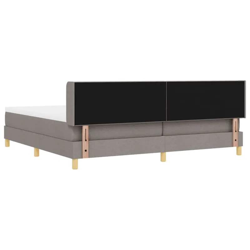 Kiemas lova su čiužiniu Tortora 200 x 200 cm audinys