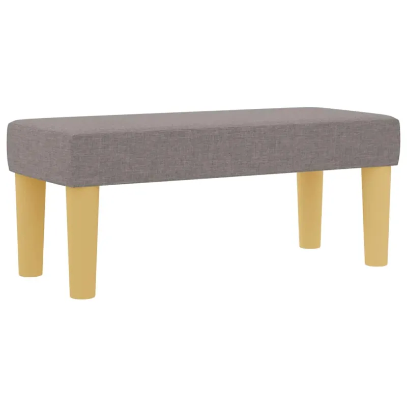 Kiemas lova su pagalve Tortora 200 x 100 cm audinys