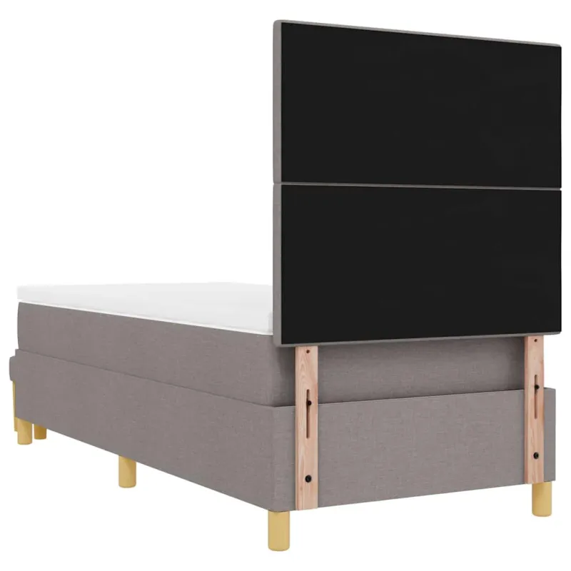 Kiemas lova su pagalve Tortora 200 x 100 cm audinys