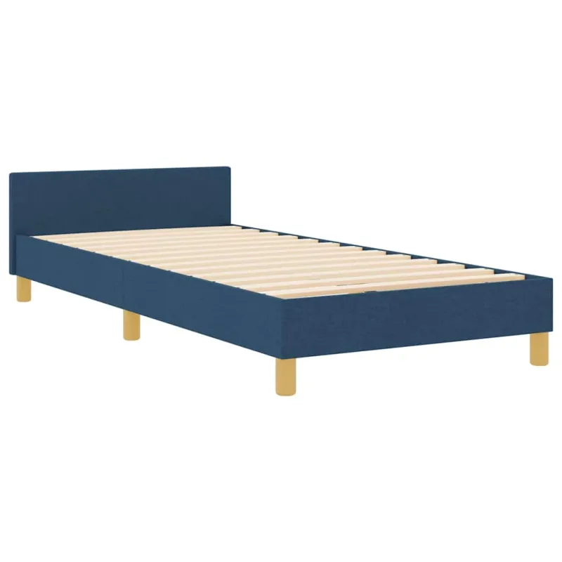 Lovos rėmas su galvūgalio Mėlyna 80 x 200 cm audinys