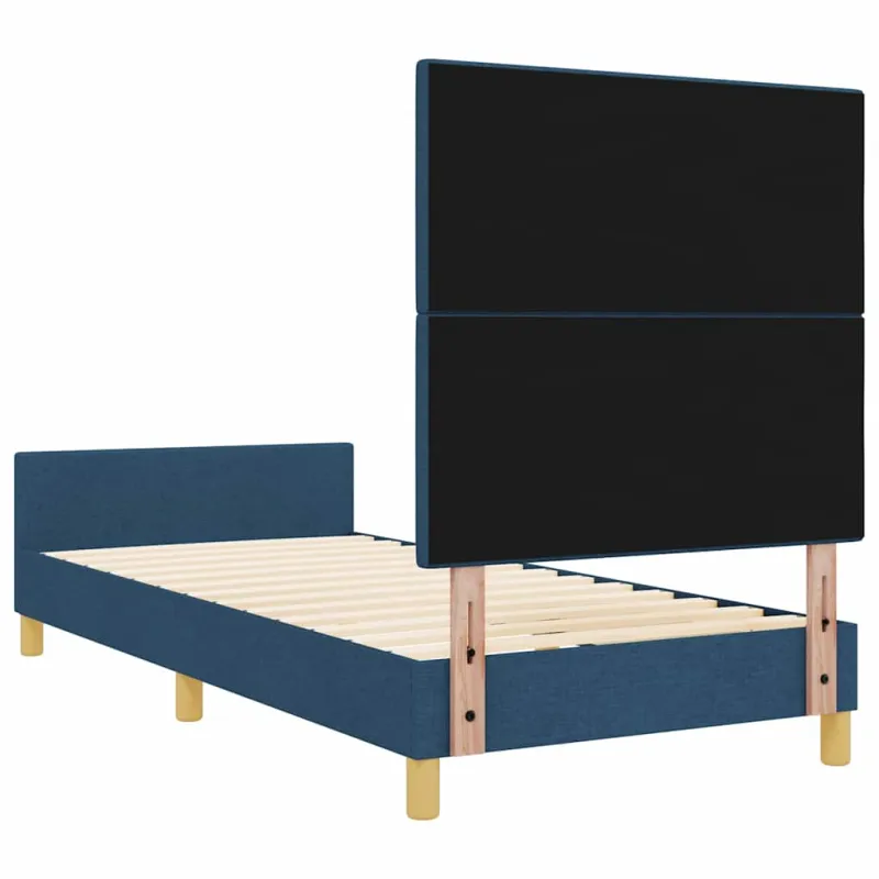 Lovos rėmas su galvūgalio Mėlyna 100 x 200 cm audinys