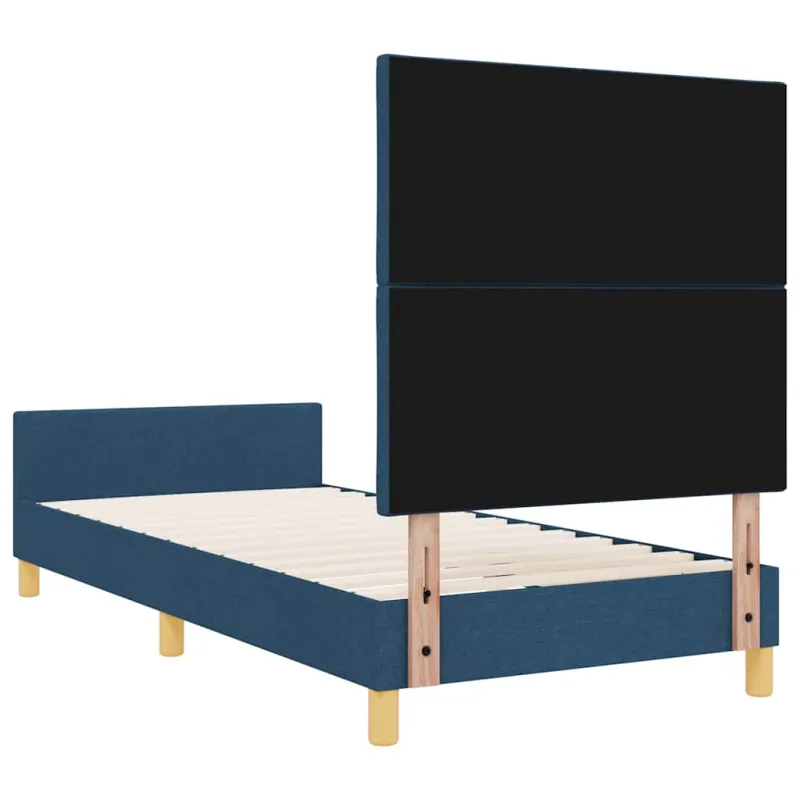 Lovos rėmas su galvūgalio Mėlyna 100 x 200 cm audinys