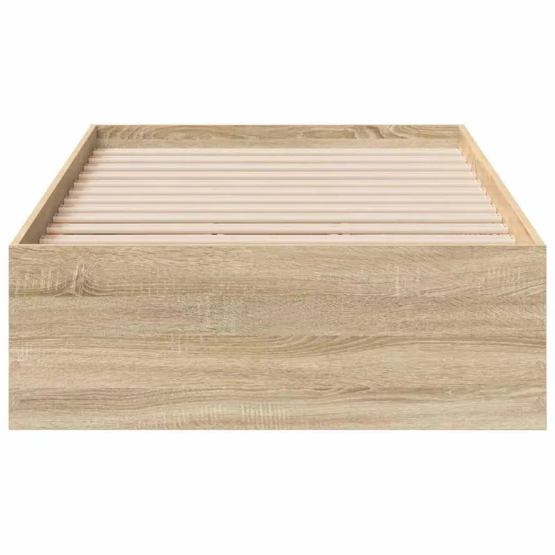 Lovos rėmas su stalčių Ruda 90 x 190 cm Apdirbta mediena