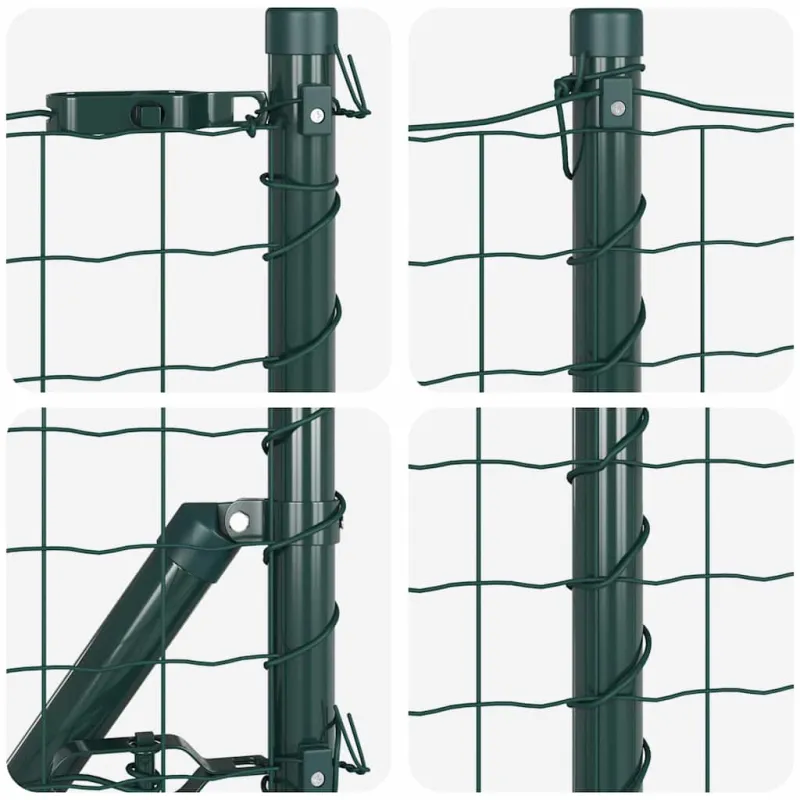 Suvirintas vielinis tvoras su smailiais galais