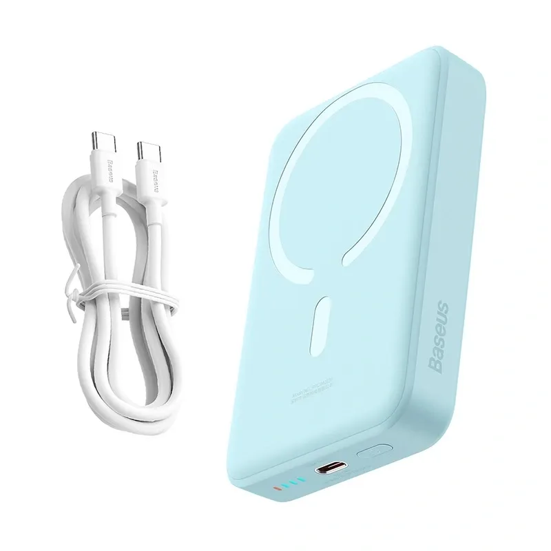 Power Bank mini Baseus 10000mAh, USB-C 30W Blue universal