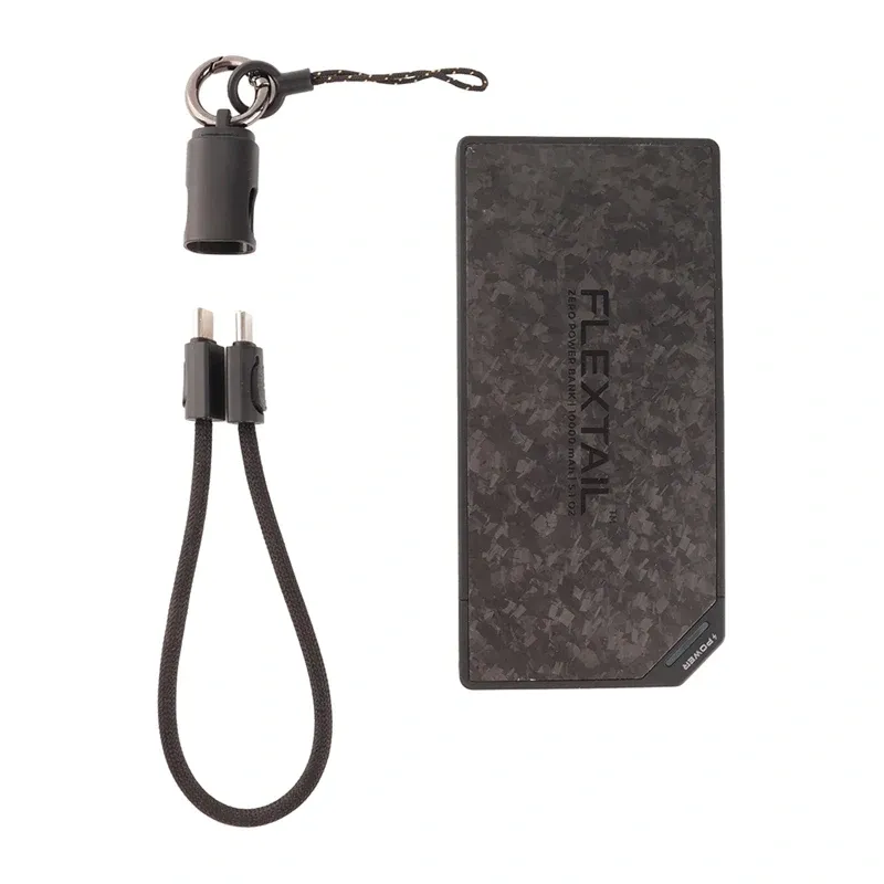 Flextail Zero Power 10,000 mAh Power Bank (Black) universal