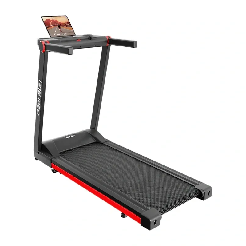 DeerRun A1 Pro Foldable Electric Treadmill (Black and Red) universal
