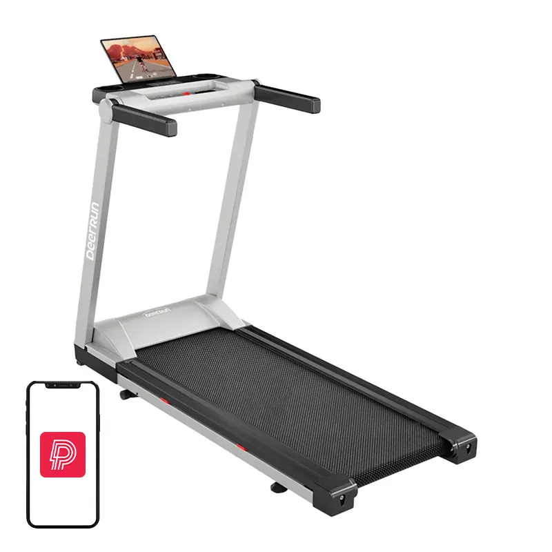 DeerRun A1 Pro Folding Electric Treadmill (Silver) universal