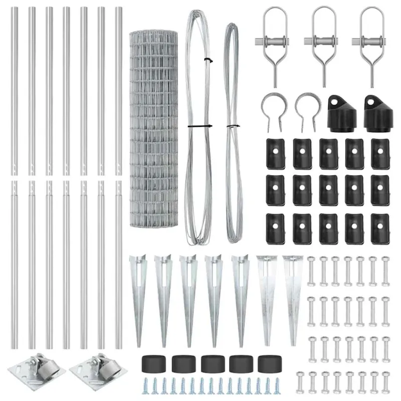 Suvirintas vielinis tvoras su smailiais galais