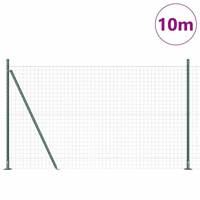 Suvirinta vielos tvora su betono baze 10 x 1,4 m (P x A)