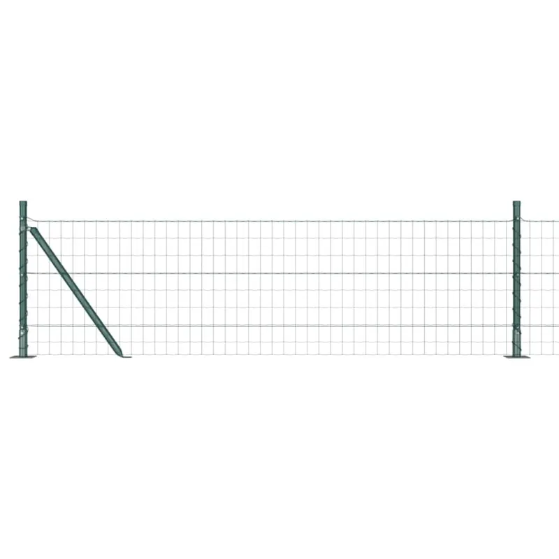 Suvirinta vielos tvora su betono baze 10 x 0,6 m (P x A)