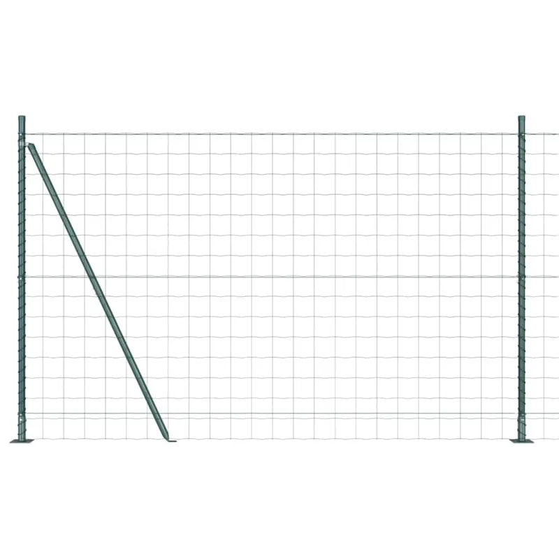 Suvirinta vielos tvora su betono baze 10 x 1,5 m (P x A)