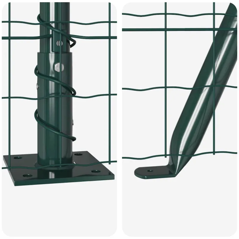 Suvirinta vielos tvora su betono baze 25 x 0,6 m (W x H)