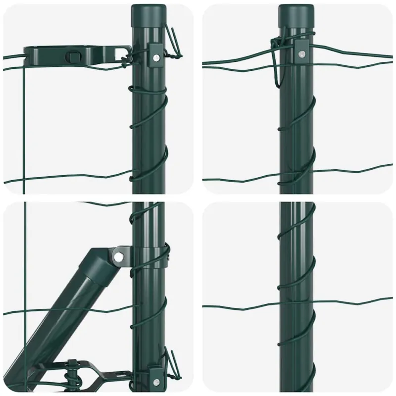 Suvirinta vielos tvora su betono baze 25 x 0,6 m (W x H)