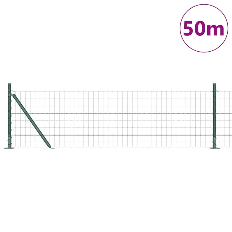 Suvirinta vielos tvora su betono baze 50 x 0,4 m (W x H)