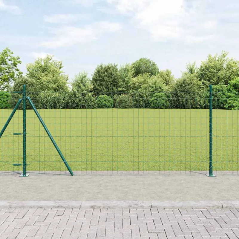 Suvirinta vielos tvora su betono baze 10 x 1,0 m (P x A)