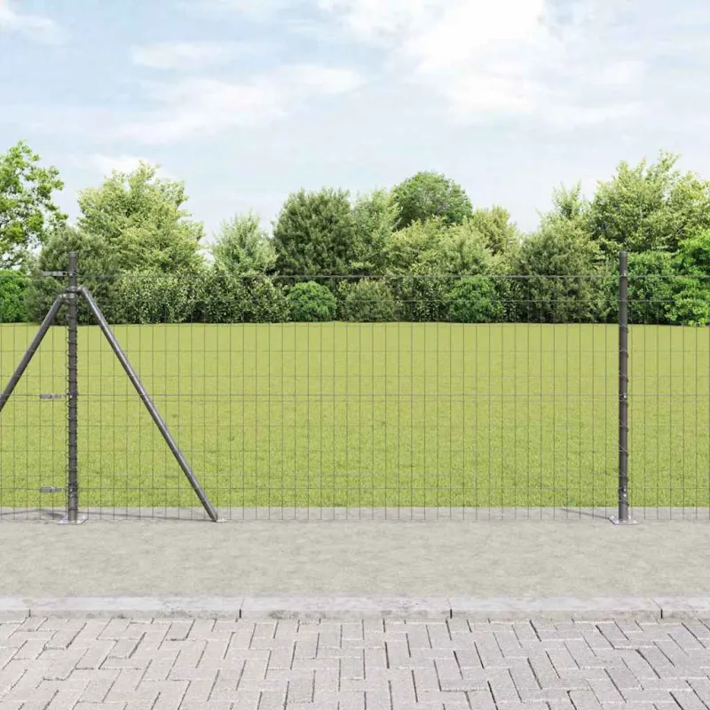 Suvirinta vielos tvora su betono baze 10 x 1 m (P x A)