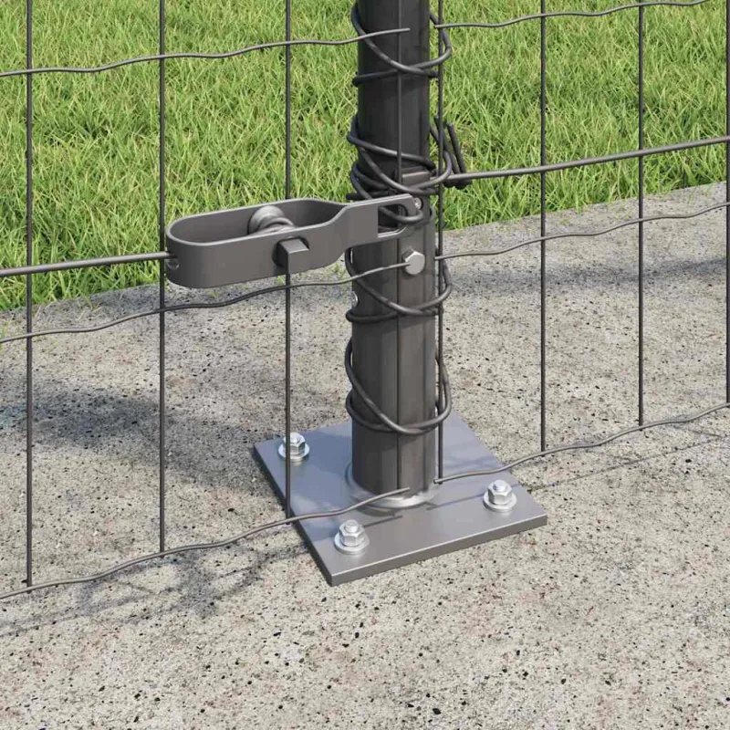Suvirinta vielos tvora su betono baze 10 x 1,4 m (P x A)