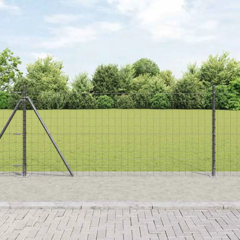 Suvirinta vielos tvora su betono baze 10 x 1 m (P x A)