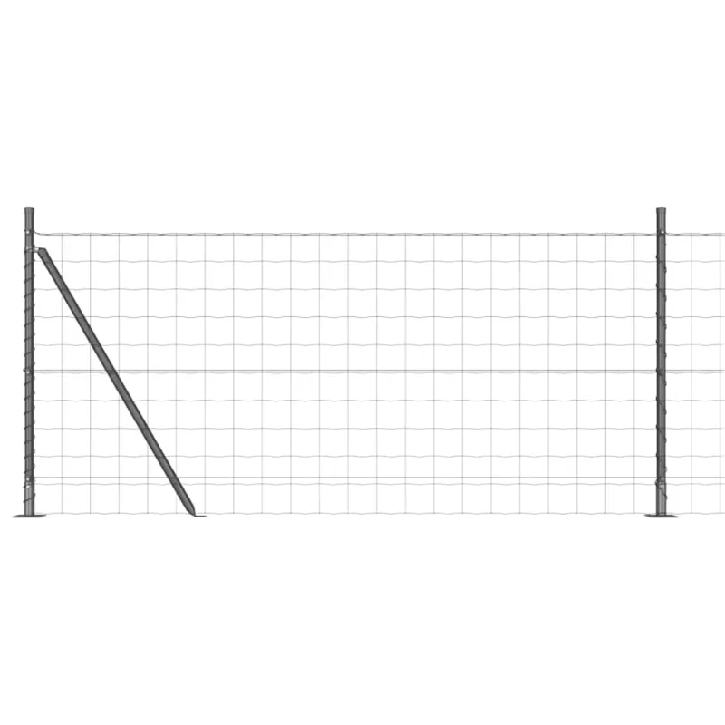 Suvirinta vielos tvora su betono baze 10 x 1 m (P x A)