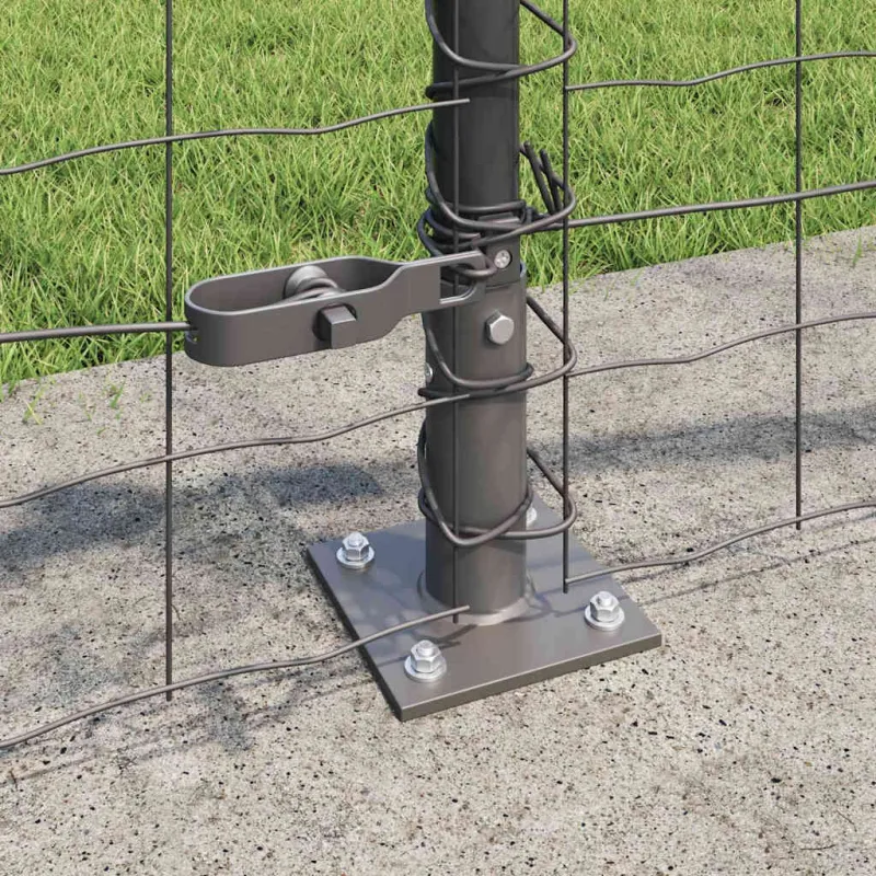 Suvirinta vielos tvora su betono baze 25 x 0,6 m (W x H)