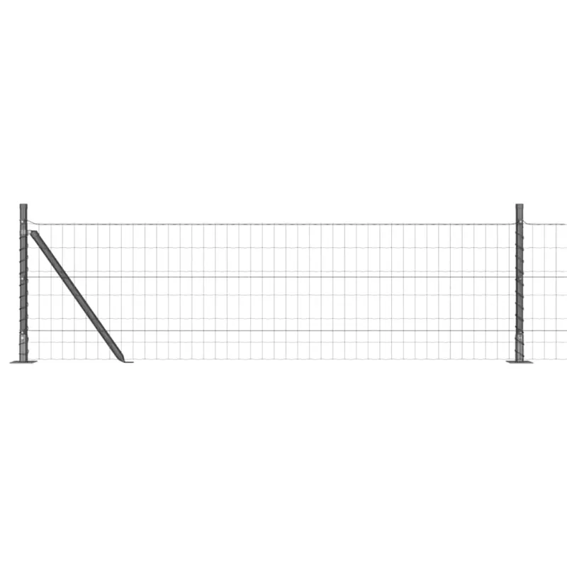 Suvirinta vielos tvora su betono baze 50 x 0,4 m (W x H)