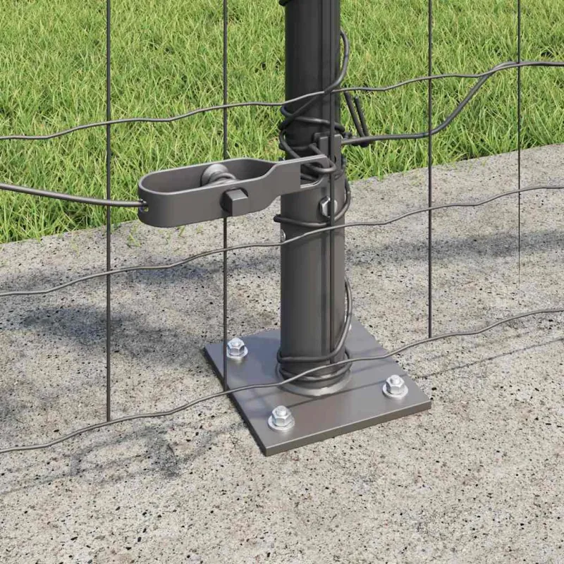 Suvirinta vielos tvora su betono baze