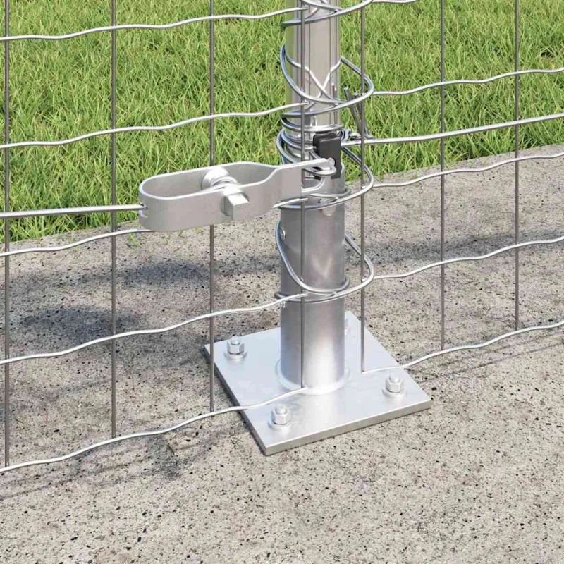 Suvirinta vielos tvora su betono baze 10 x 0,8 m (P x A)