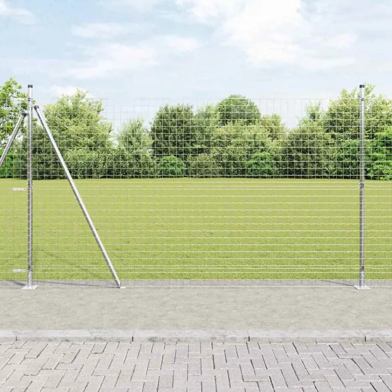 Suvirinta vielos tvora su betono baze 10 x 1,4 m (P x A)