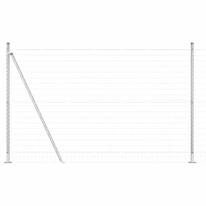 Suvirinta vielos tvora su betono baze 10 x 1,4 m (P x A)