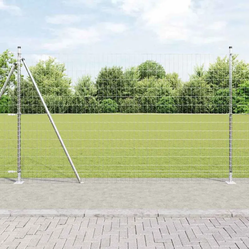 Suvirinta vielos tvora su betono baze 10 x 1,4 m (P x A)