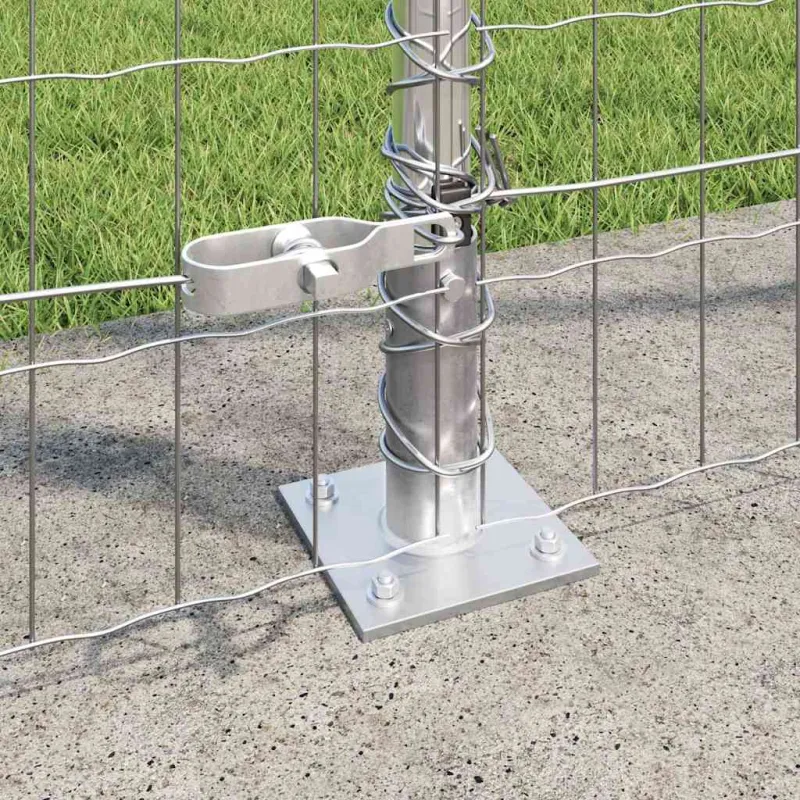 Suvirinta vielos tvora su betono baze 10 x 1,5 m (P x A)