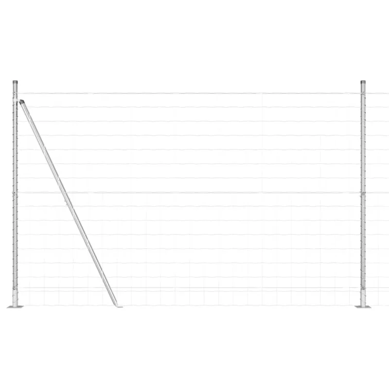 Suvirinta vielos tvora su betono baze 10 x 1,4 m (P x A)