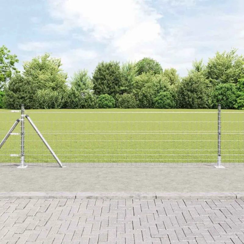 Suvirinta vielos tvora su betono baze 50 x 0,4 m (W x H)
