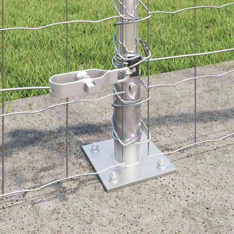 Suvirinta vielos tvora su betono baze 50 x 0,4 m (W x H)