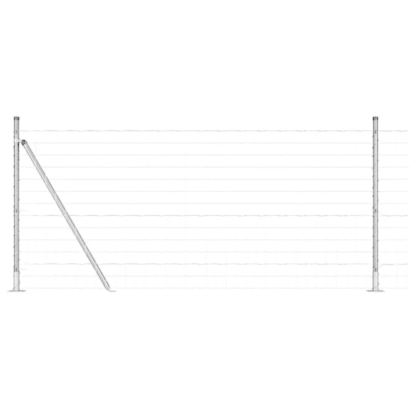 Suvirinta vielos tvora su betono baze 10 x 1 m (P x A)
