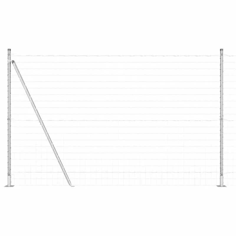Suvirinta vielos tvora su betono baze 10 x 1,4 m (P x A)