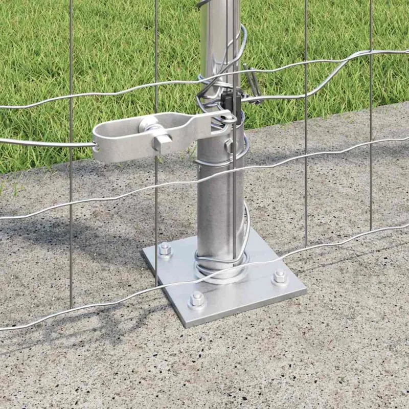 Suvirinta vielos tvora su betono baze 10 x 1,4 m (P x A)