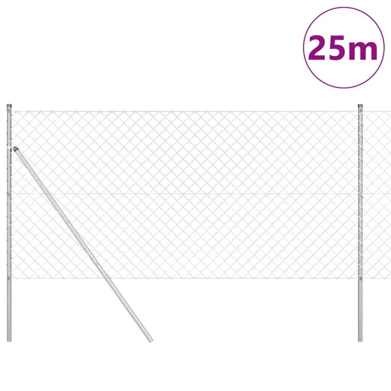Pagrindo Suvirintas Vielos Tvora 25 x 1,2 m (Plotis x Aukštis)