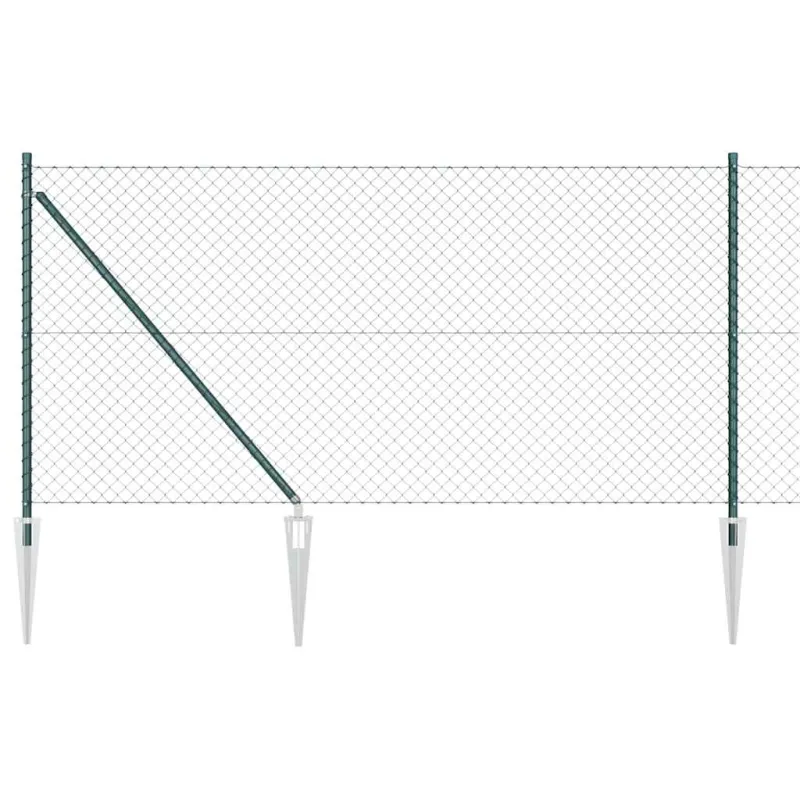 Suvirintas vielinis tvoras su smailiais galais 10 x 1 m (P x A)