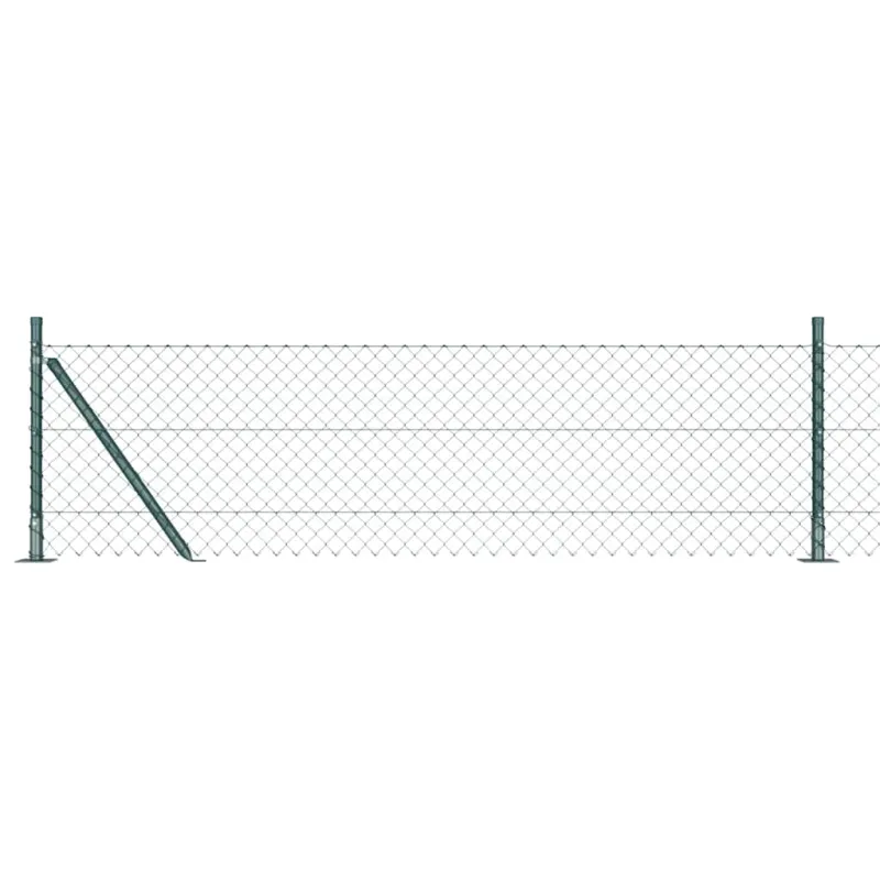 Suvirinta vielos tvora su betono baze 10 x 0,6 m (P x A)