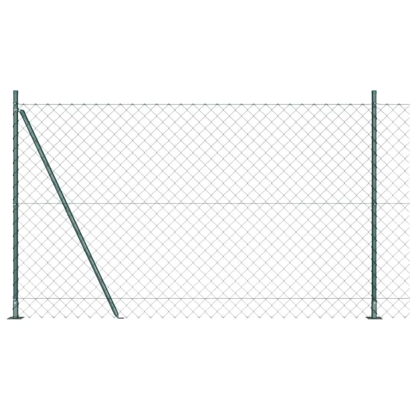 Suvirinta vielos tvora su betono baze 10 x 1,5 m (P x A)