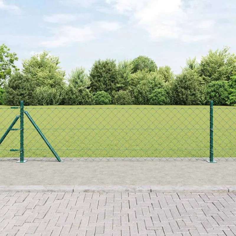 Suvirinta vielos tvora su betono baze 25 x 0,4 m (P x A)